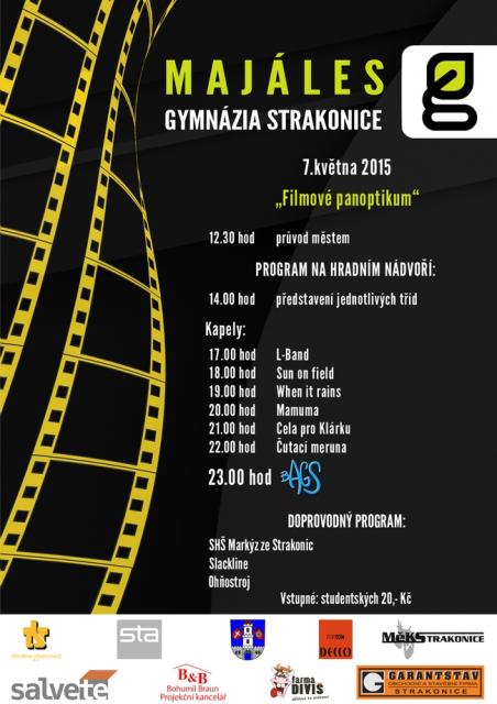Majáles gymnázia Strakonice