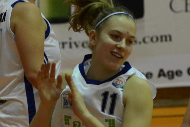 Míša Gaislerová na mistrovství Evropy