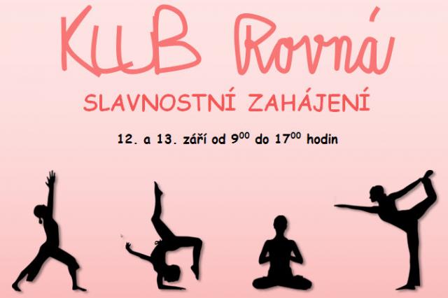 Klub Rovná zahajuje svoji činnost