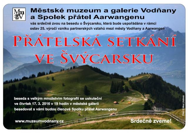 Přátelská setkání ve Švýcarsku
