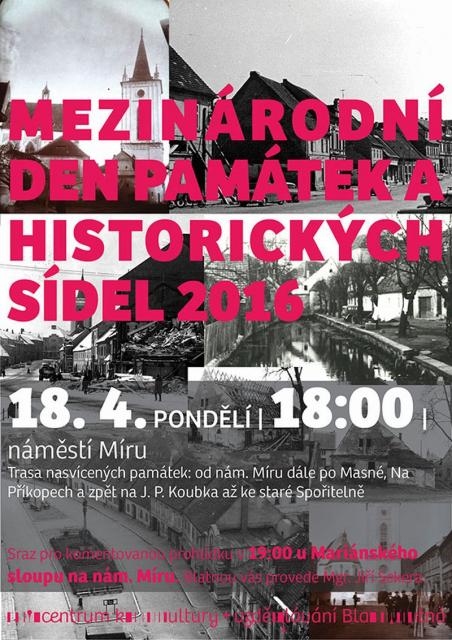 Mezinárodní den památek Blatná 2016