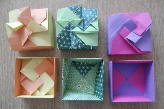 Tvořivý podvečer. Božena Legátová: Originální origami krabičky
